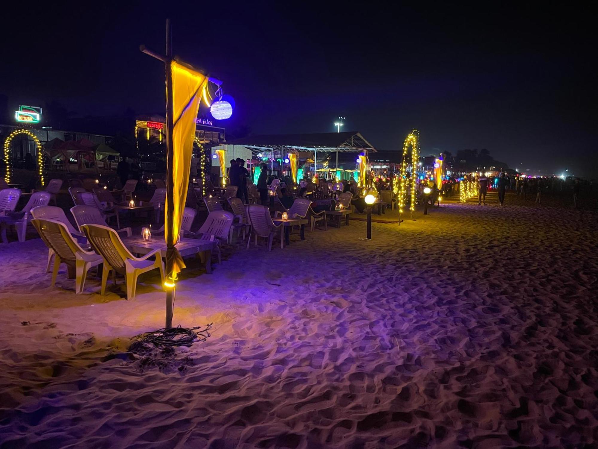 Baga Beach Ocean Calangute Dış mekan fotoğraf